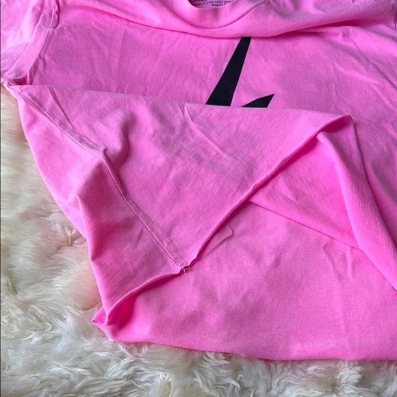 Aviator Nation Pink Lightning Bolt T-Shirt, size Medium - Picture 5 of 6